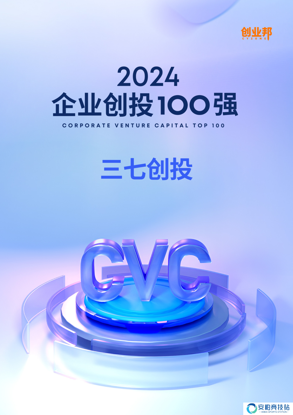 投资实力再获认可  三七互娱入选创业邦2024年企业创投100强