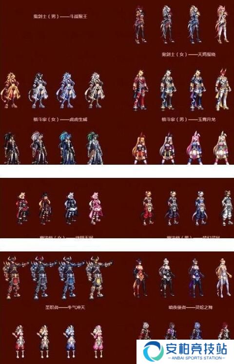《dnf》历代春节套外观汇总8