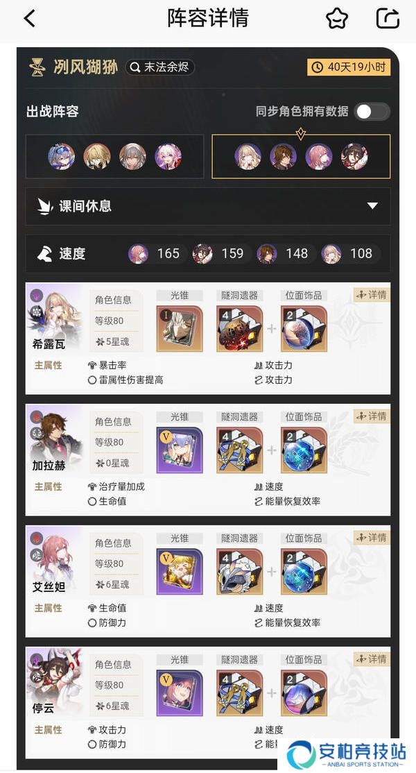 《崩坏星穹铁道》末日幻影冽风猢狲阵容搭配攻略4