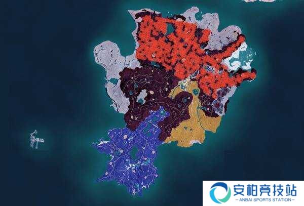 幻兽帕鲁天坠之地帕鲁收集分布图天坠之地更新帕鲁刷新点位8
