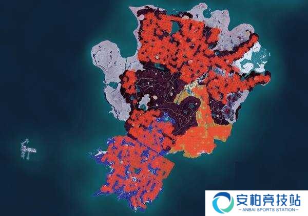 幻兽帕鲁天坠之地帕鲁收集分布图天坠之地更新帕鲁刷新点位13