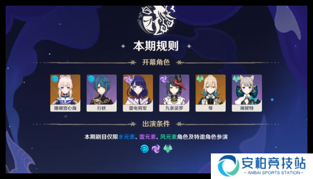 《原神》幻想真境剧诗第6期低配打法公式3