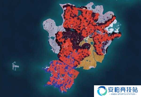 幻兽帕鲁天坠之地帕鲁收集分布图天坠之地更新帕鲁刷新点位11