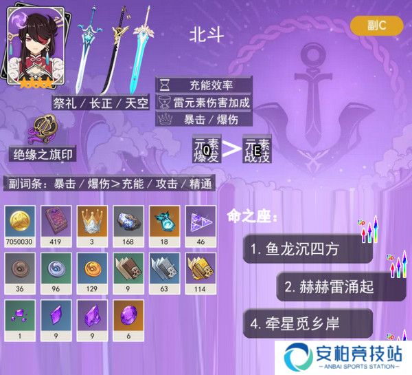 《原神》5.3海灯节自选四星角色自选推荐5