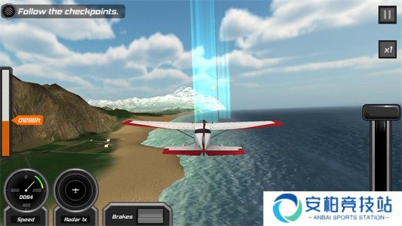 真实飞行模拟3D