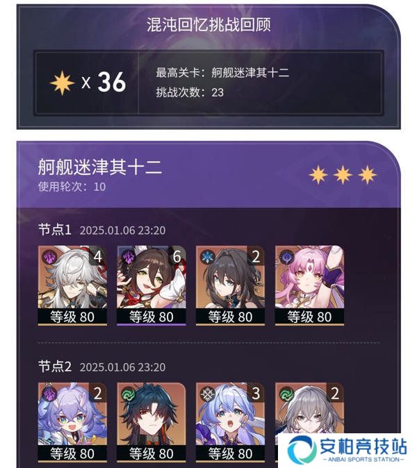 《崩坏星穹铁道》混沌回忆舸舰迷津其十二配队攻略2
