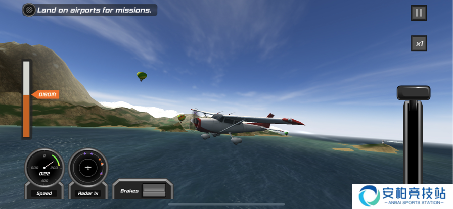 真实飞行模拟3D中文版