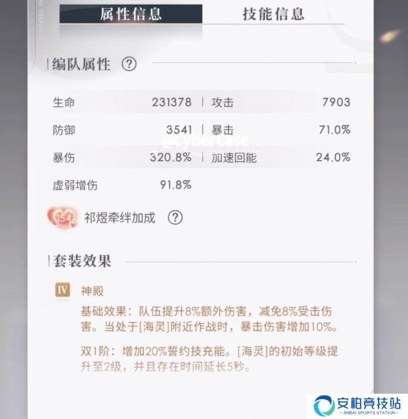 恋与深空神殿套技能怎么样