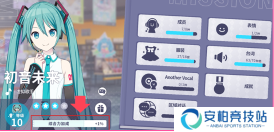 初音未来缤纷舞台综合力怎么提升 初音未来缤纷舞台综合力怎么提升