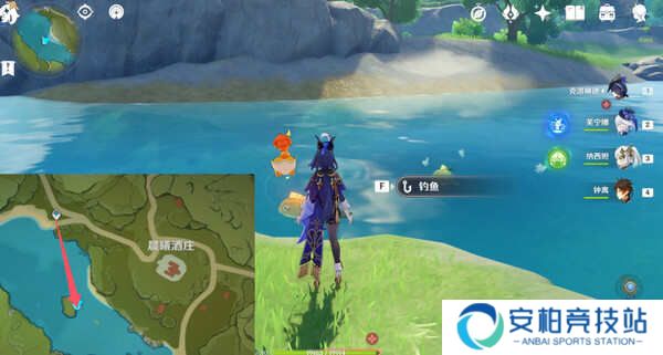 《原神》蒙德钓鱼位置分布情况蒙德钓鱼八处分布情况攻略13