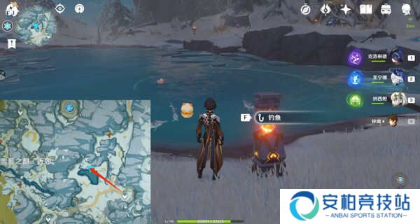 《原神》蒙德钓鱼位置分布情况蒙德钓鱼八处分布情况攻略19