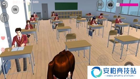 《樱花校园模拟器》打人不掉血方法