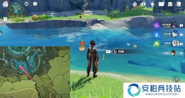 《原神》蒙德钓鱼位置分布情况蒙德钓鱼八处分布情况攻略15