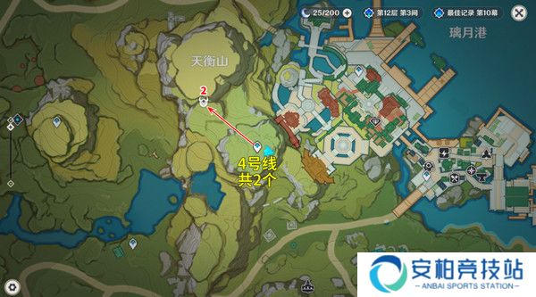 《原神》丘丘萨满收集汇总丘丘萨满分布图及速刷路线4