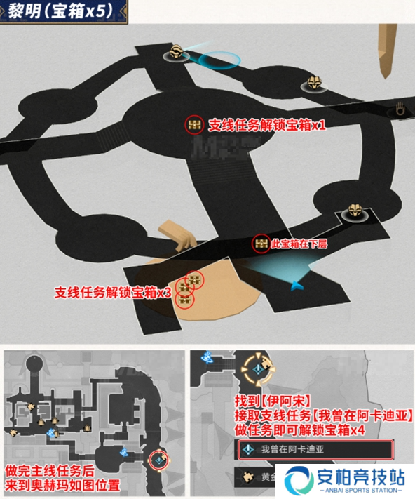 崩坏星穹铁道浴血战端宝箱位置大全 崩坏星穹铁道浴血战端宝箱位置大全