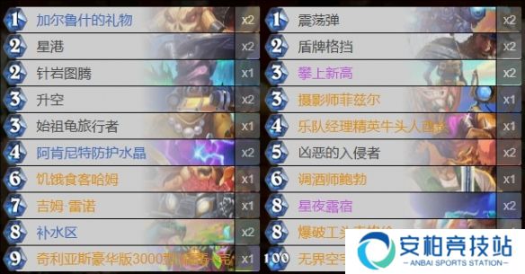 《炉石传说》最新版本星舰战卡组代码分享2