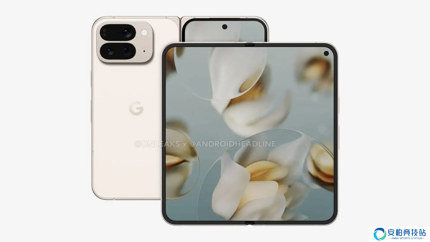 谷歌 Pixel 10 Pro Fold 折叠屏手机渲染图亮相，延续前代机型“=”形相机模组