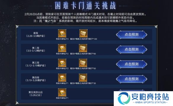 《命运方舟》直面卡门副本挑战活动介绍5
