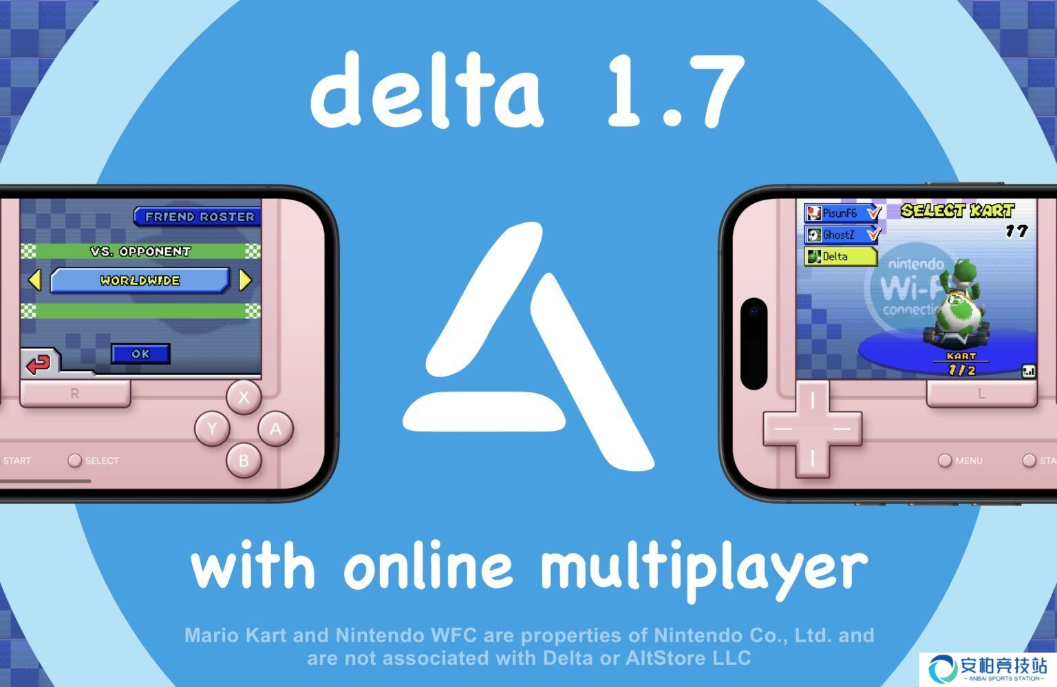 iPhone / iPad 版开源游戏模拟器 Delta 1.7 重磅更新：首次支持任天堂 DS 游戏多人联机