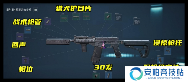 三角洲行动sr3m如何改装
