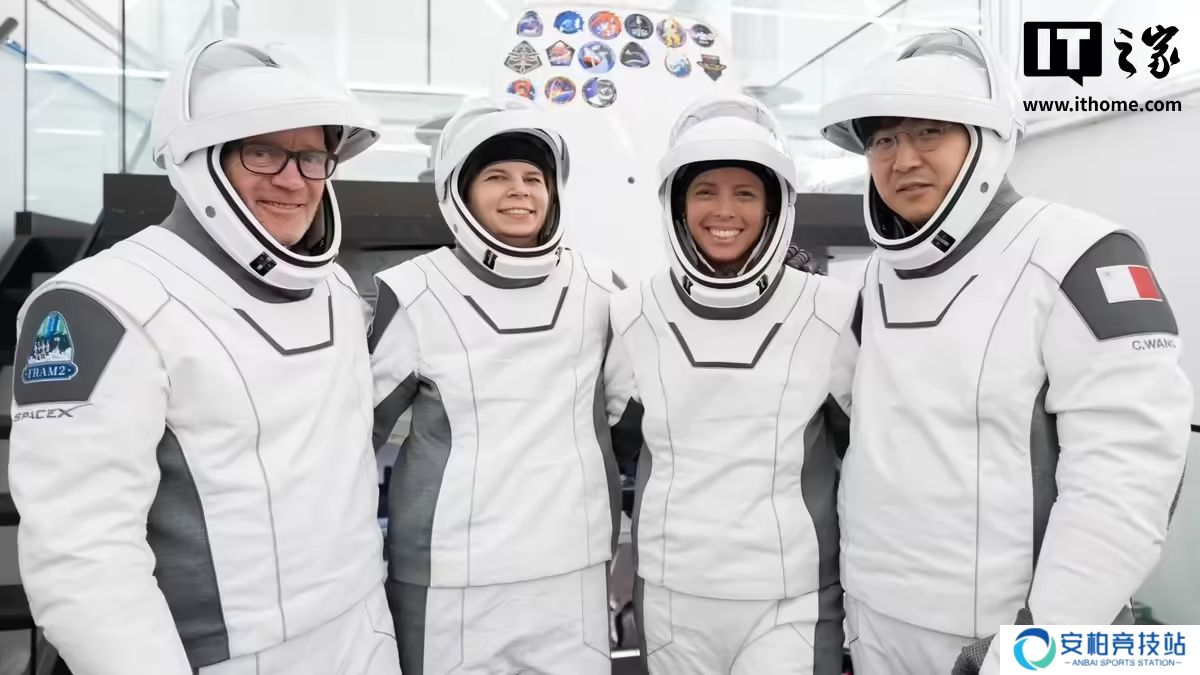 SpaceX 载人绕地球两极飞行任务结束：首次尝试在太空种蘑菇，机组已返回