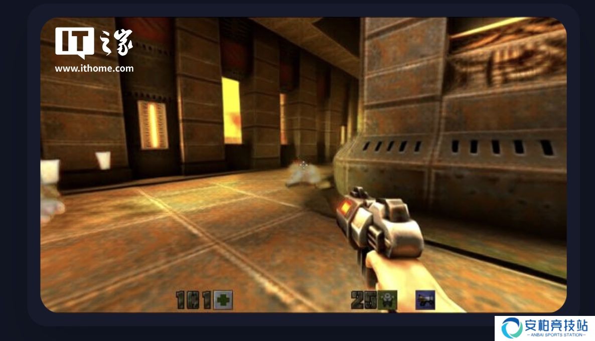 微软公布基于 Muse AI 生成的《Quake II》游戏技术演示 DEMO：分辨率提至 300 x 180