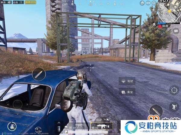 《刺激战场》雪地独狼吃鸡 这么走就对了
