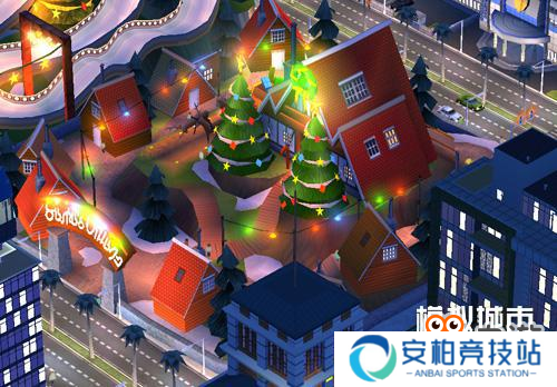 狂欢圣诞！《模拟城市：我是市长》推出圣诞建筑