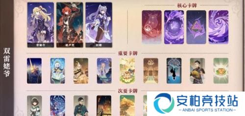 原神七圣召唤双雷迪卢克卡组推荐 原神七圣召唤双雷迪卢克卡组搭配一览