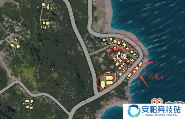 面朝大海 《刺激战场》满配吃鸡之L城地图攻略