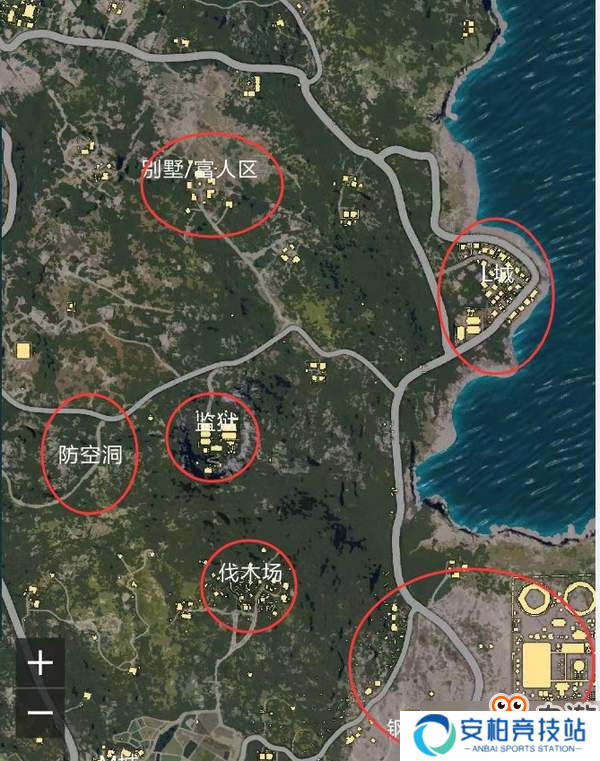 面朝大海 《刺激战场》满配吃鸡之L城地图攻略