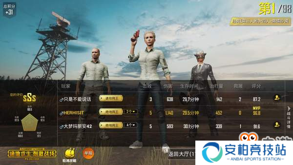 《刺激战场》掌握正确的上分姿势 你也能成为沙漠鸡王