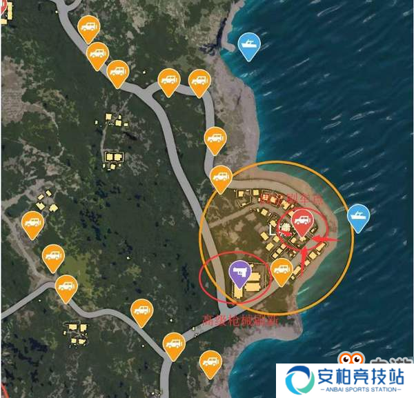 面朝大海 《刺激战场》满配吃鸡之L城地图攻略