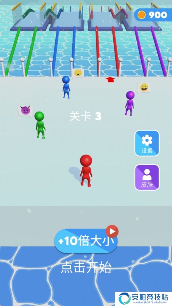3D雪地竞赛