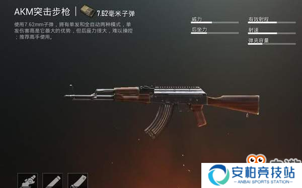 《刺激战场》人气最高的枪械 第一用AWM也不换！