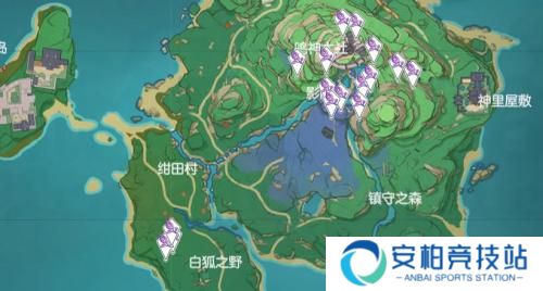 原神鸣草位置分布图2022 原神鸣草位置分布图一览最新