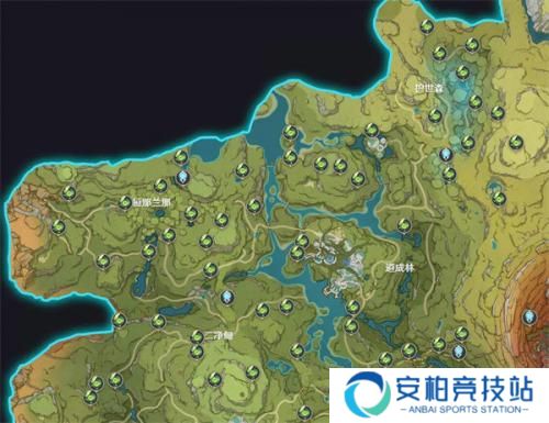 原神草神瞳位置一览 原神草神瞳收集路线