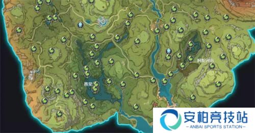 原神草神瞳位置一览 原神草神瞳收集路线