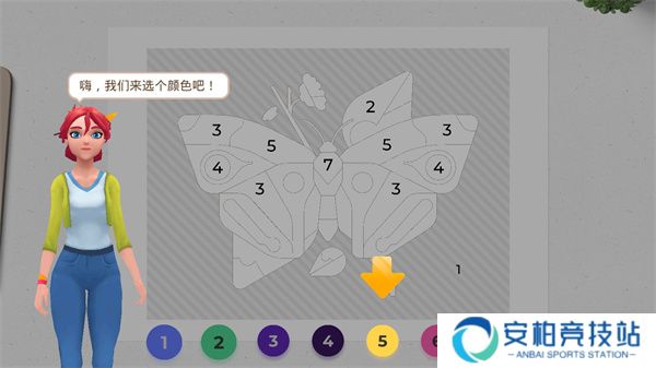 画廊涂色本和装饰手游