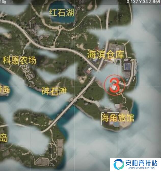代号海文星地图标注详解 代号海文星任务npc位置