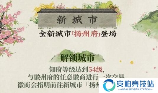 江南百景图扬州府怎么开 新地图扬州府开启方法
