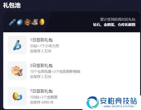 冰原守卫者新年签到活动地址 签到活动礼包